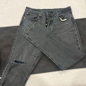 Levi 501 Skinny Black/Grey